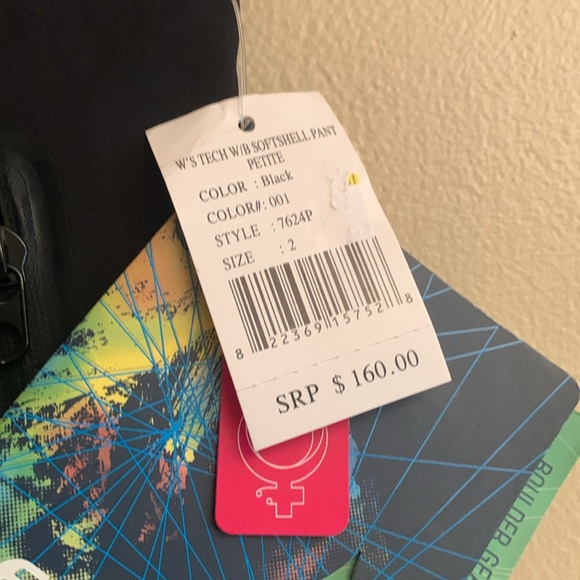 NWT AFRC pants Boulder Gear ladies tec water proof Breathable vintage - Picture 3 of 14